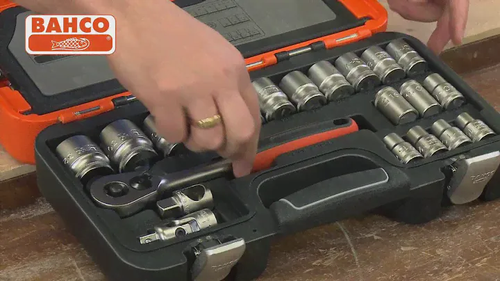 Bahco 24 Piece 1 2 Sq  Drive Socket Set