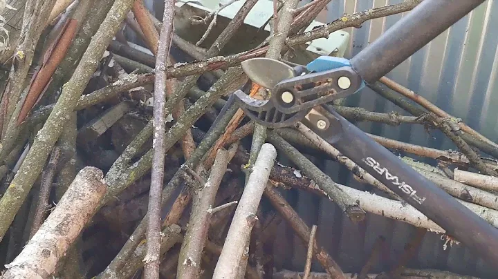 Отремонтировал сучкорез Fiskars с помощью 3D-принтера. Провожу испытания.