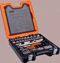 1/4" - 1/2"Набор торцевых головок,106шт BAHCO Арт. S106