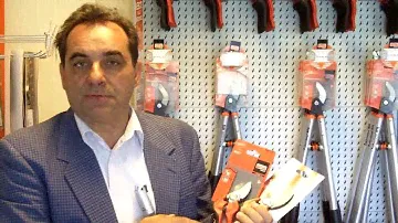 PRADINES : Avantages ergonomiques des sécateurs grand-public BAHCO, par M. Yves Delamarre