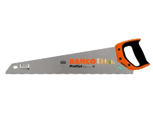 Ножовка по дереву BAHCO 475 мм шаг 8 TPI с обушком, артикул PC-19-GT7