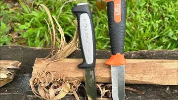Morakniv Robust vs Bahco 2449! Facas indestrutíveis!?