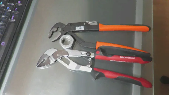 BAHCO Ergo & WIHA QuickFix : Smart MultiGrip Pliers