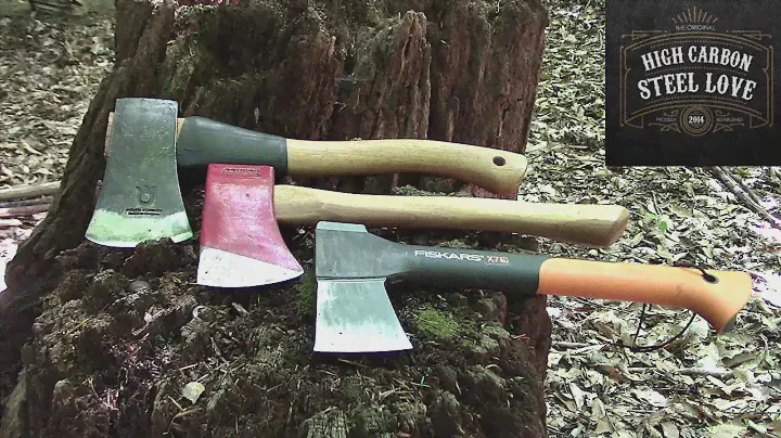 Affordable Camp Axe Options - Part 1: The Fiskars X7 Hatchet - HighCarbonSteel Love