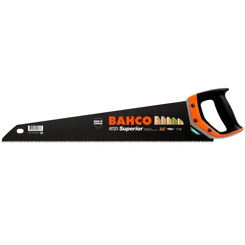 Bahco Fuchsschwanz Superior 2600-19-XT-HP 475 mm Profi ERGO Handsäge Holzsäge