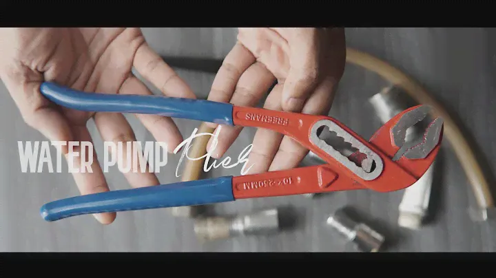Water Pump Plier - How To Use | Basic DIY Hand Tools for Household project