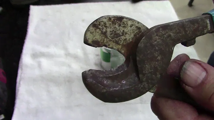 Refurbishing cable cutters.