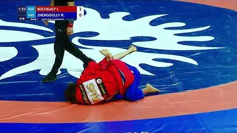 Round 3 Men's GP Gi - 66 kg: I. BOCHKAEV (RUS) v. R. ZHENGISULLY (KAZ)