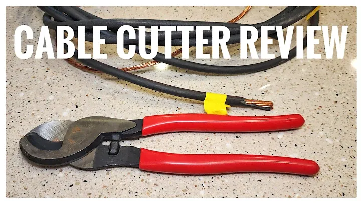 TOOLEAGUE 10 Inch Cable Cutter Heavy Duty Wire Cutters Review