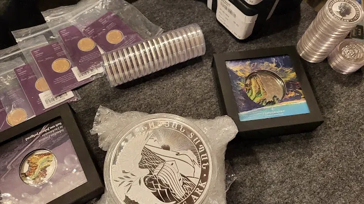 Gold Sovereign, 1kg Silber Arche Noah, 1&5oz Silber Topographie uvm. Unboxing