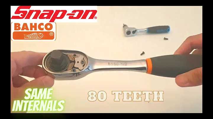 Bahco or Snap-on Ratchet. Same Internals. BROTHER FROM ANOTHER MOTHER :D **Made in Spain not Taiwan