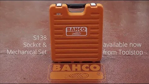 Bahco S138 Socket & Mechanical Set from Toolstop