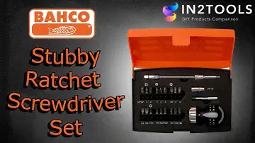 Bahco Ratchet Screwdriver Set - 808050S-22 -  Bahco 22 Piece Screwdriver Set Review