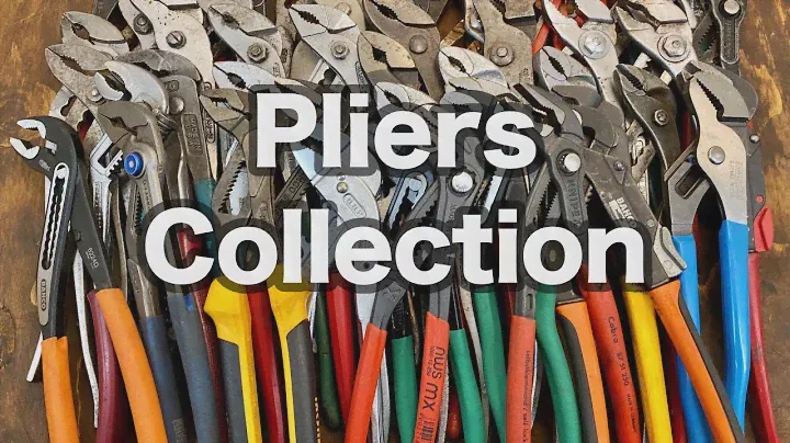 250mm (10") water pump pliers collection